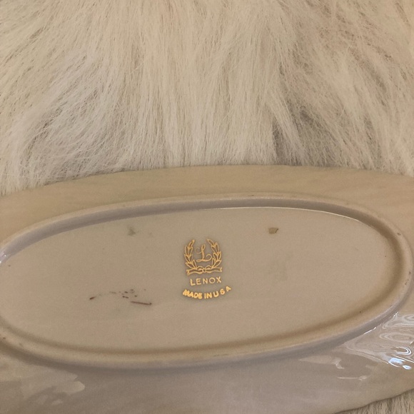 Vintage Lenox butter dish - Picture 4 of 8